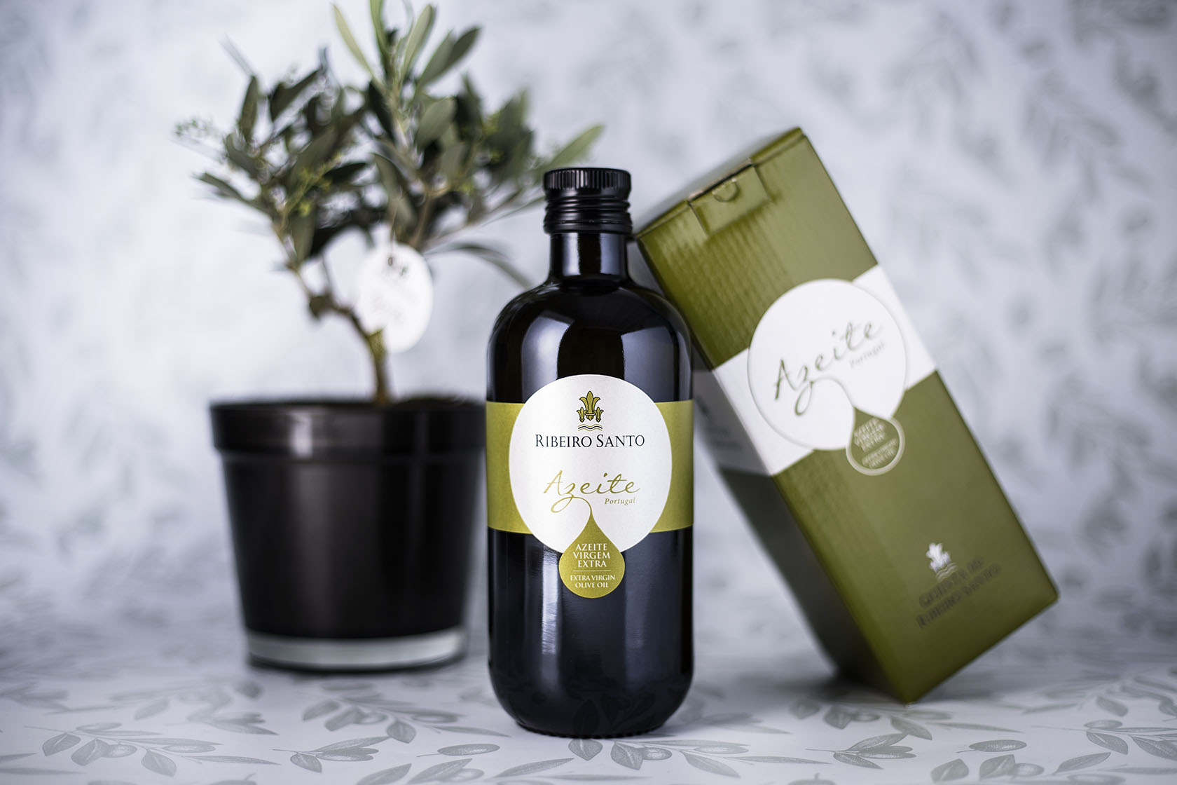 Olive oil label Design