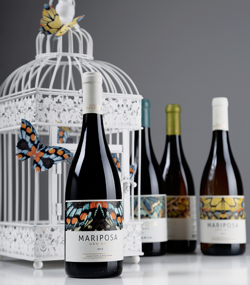 Wine label design