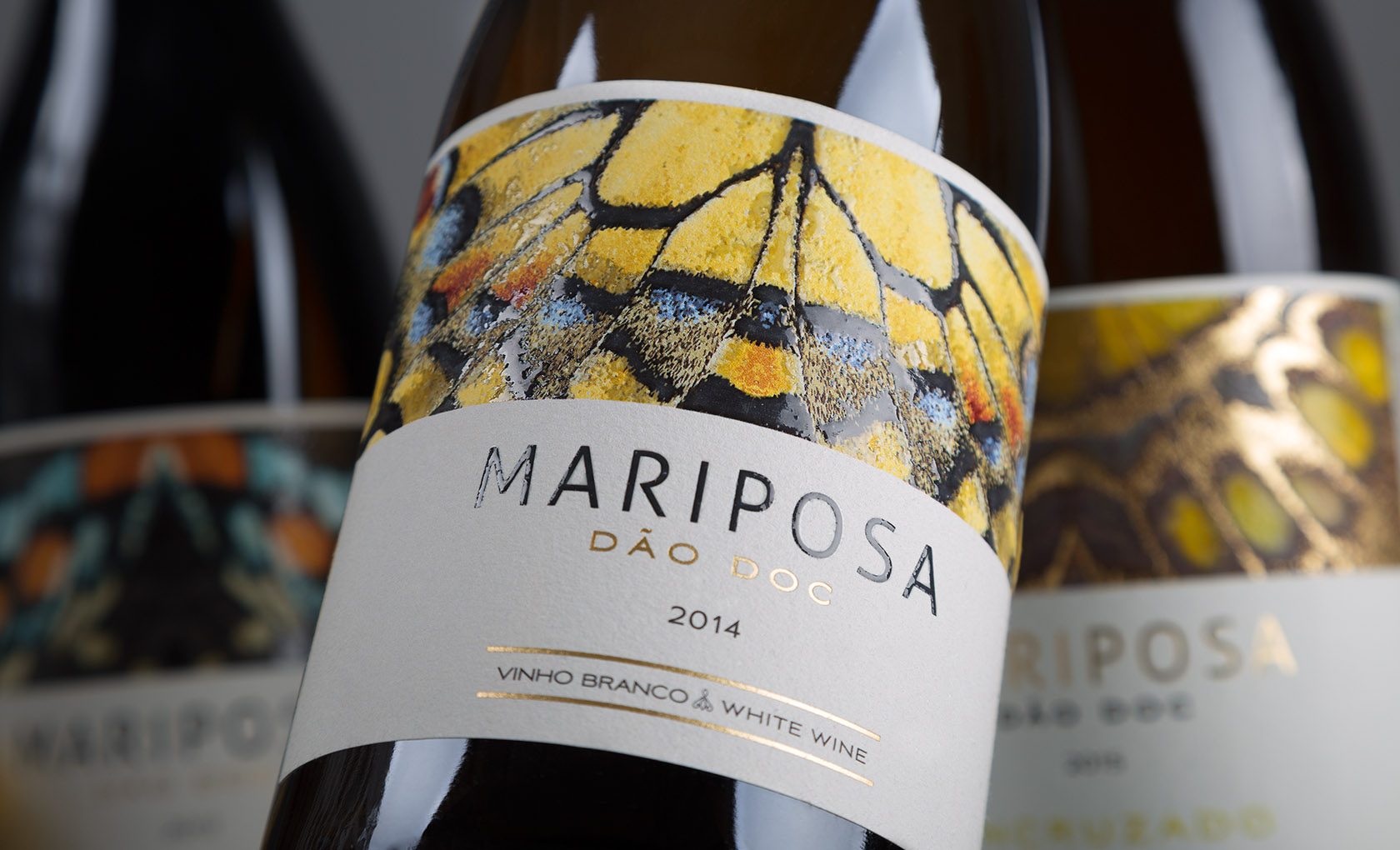 Wine label design