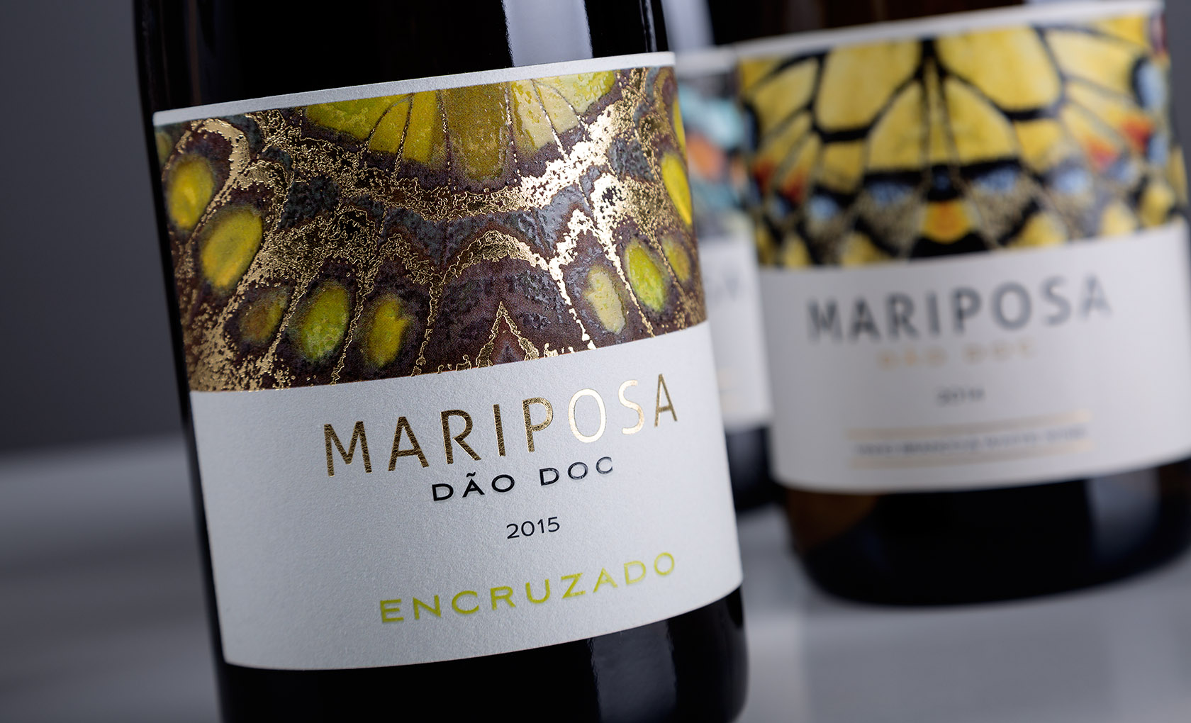 Wine label design