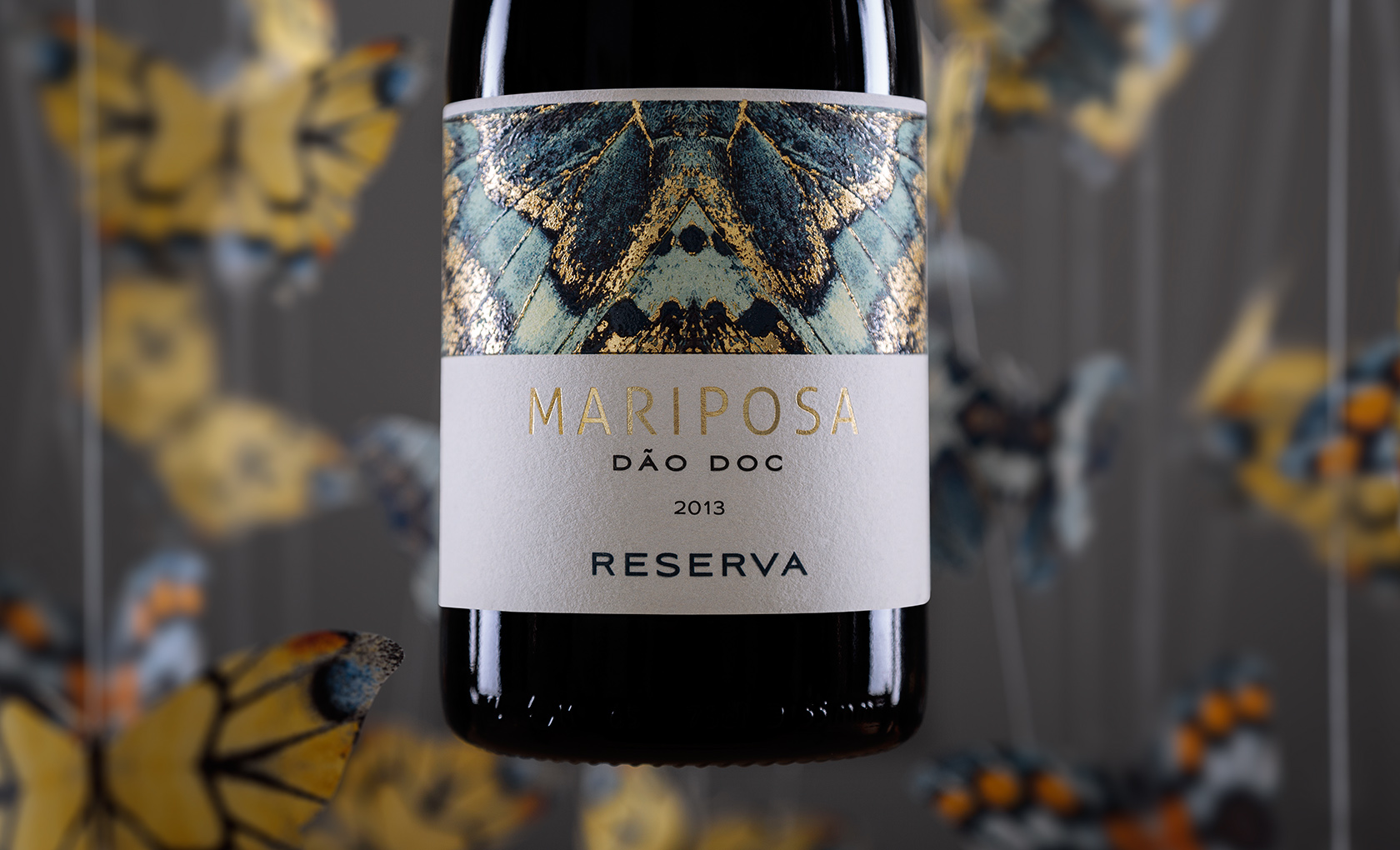 Wine label design