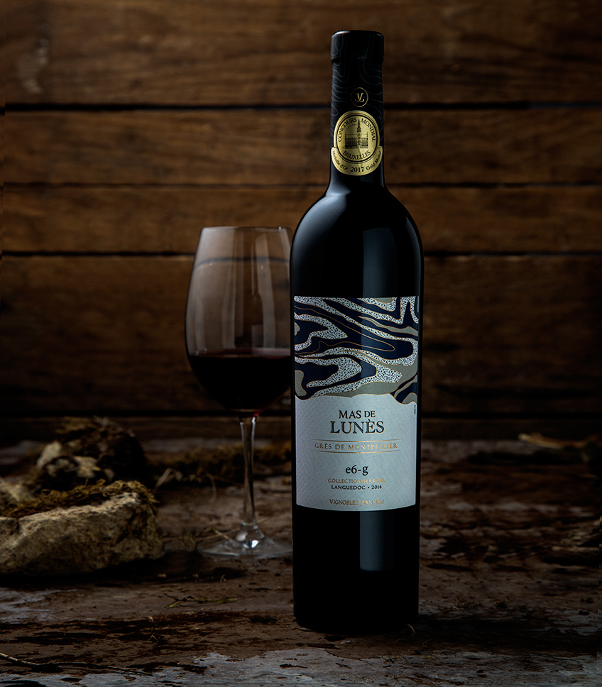 Wine label design