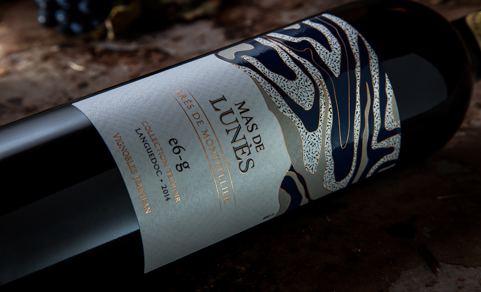 Wine label design
