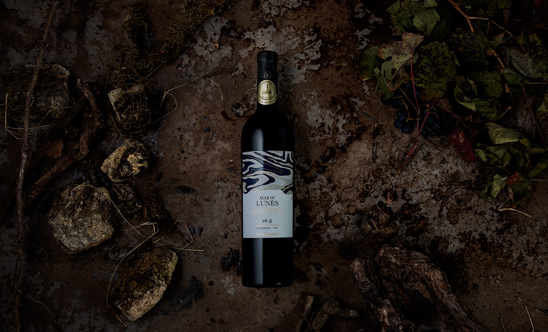 Wine label design
