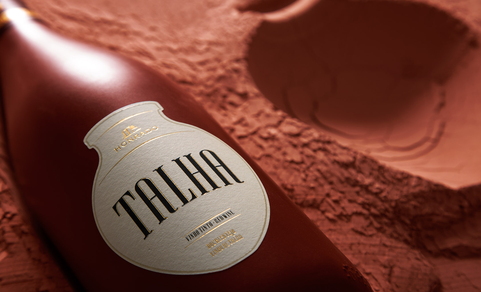 Wine label design