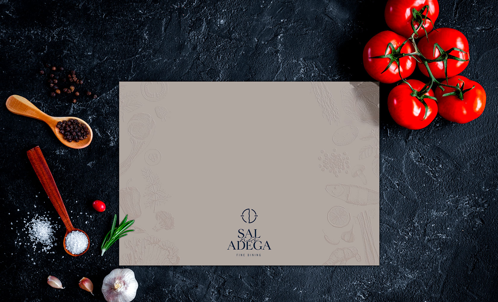 Branding on a plate