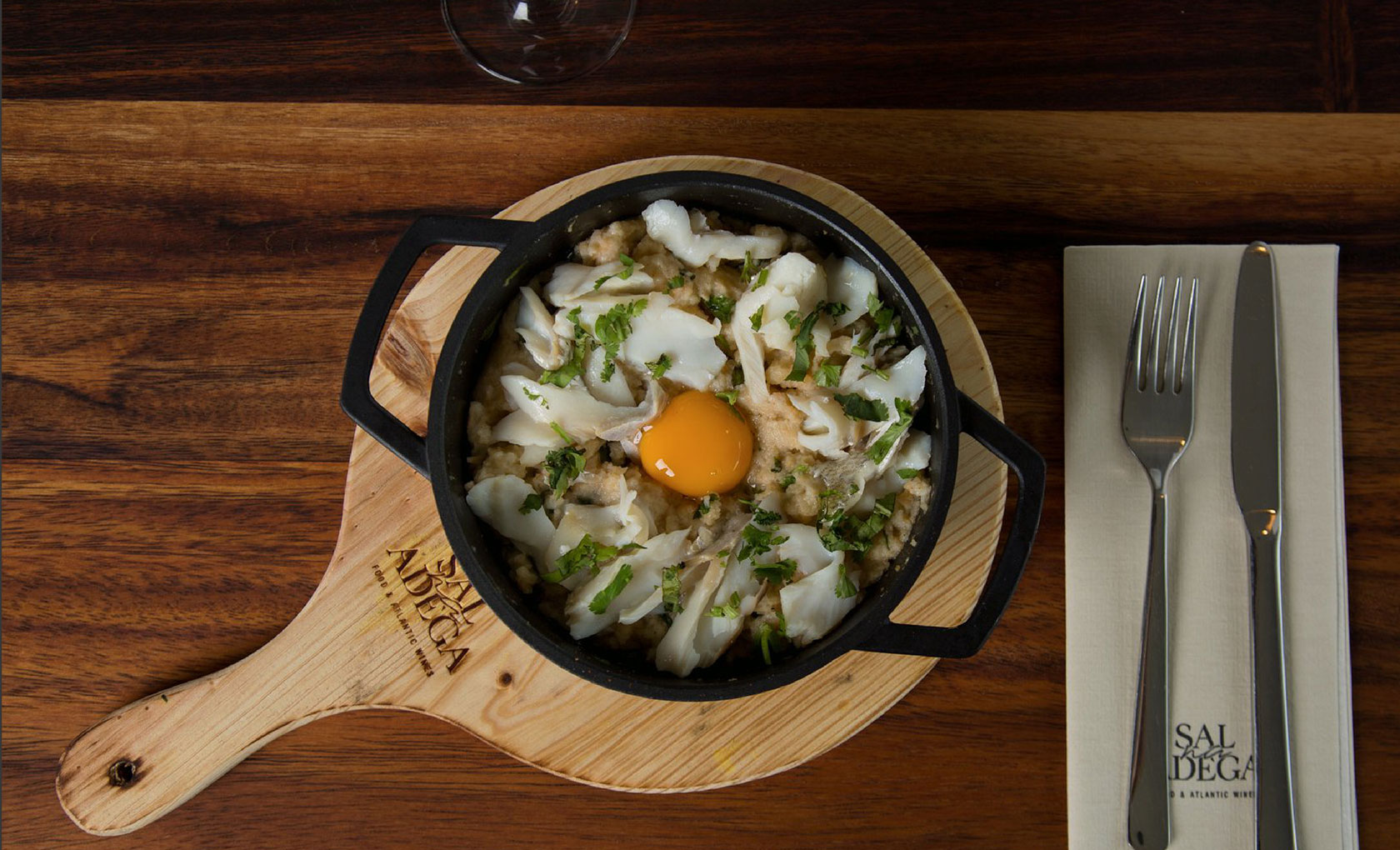 Branding on a plate